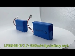 Solar Lithium Polymere Batterij Cel 803450-2P 3.7v 3000mAh 11.1wh