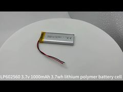 602560 3.7v 1000mAh 3.7wh lithium-polymeer batterijcel