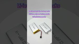 Bestel lithium-polymeerbatterijcellen LP804070 3.7v 3000mAh 11.1wh opnieuw voor klanten in Noord-Amerika