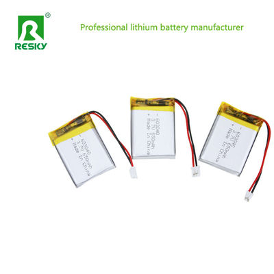 kopen Lithiumpolymeren batterijcel 3.7V 603040 750mAh oplaadbare batterijen voor 3D-lamp online manufacture