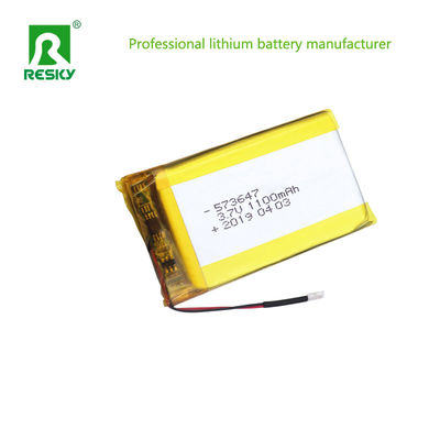kopen Prismatische zak Lithium-polymer batterijcel 573647 553450 3.7V 1100mAh energieopslagbatterijen online manufacture