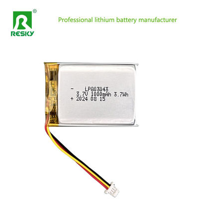 kopen Pocket Zonne-Lithium Polymer Battery Cell 803040 3.7V 1000mAh 3.7wh Vermogen online manufacture