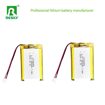 kopen 103450 Lithium Polymer Battery Pack 3.7V 7.4V 2000mAh Oplaadbare Lipo-batterijen online manufacture