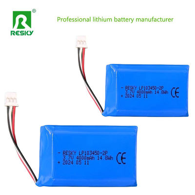 kopen Oplaadbare Li-accu 103450 1s2p 3.7V 4000mAh online manufacture