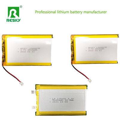kopen Oplaadbare Lipo-batterijen Lithium-ion-polymer-batterijcel 606090 3.7V 4000mAh online manufacture
