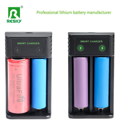 kopen Smart USB-oplaadbare batterijoplader 2 gleufjes voor zaklampbatterijen online manufacture