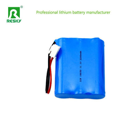 kopen Oplaadbare lithium-ion batterij 18650 11.1V 2200mAh online manufacture