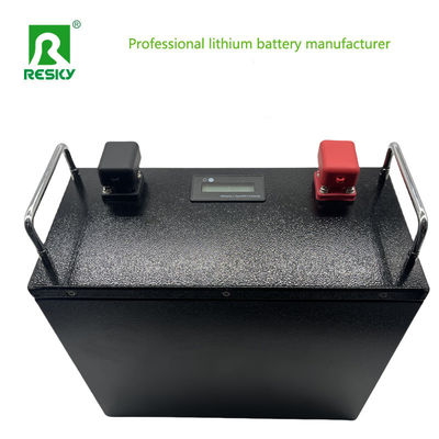 kopen Solar Power Bank Lifepo4 Battery 25.6V 100Ah Lithium Iron Phosphate Battery Pack Voor robots en AGV's online vervaardiging