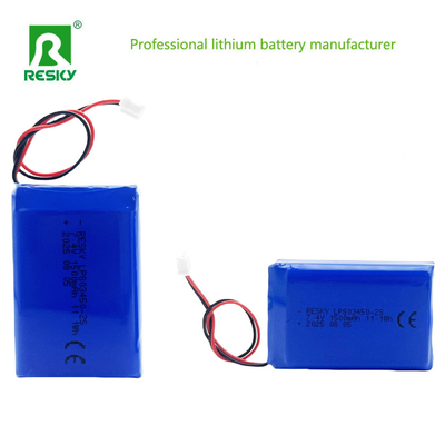 kopen Power Lithium Polymer Battery Pack 803450 2S 7.4V 1500mAh 11.1wh Lipo-batterij voor tracker online vervaardiging