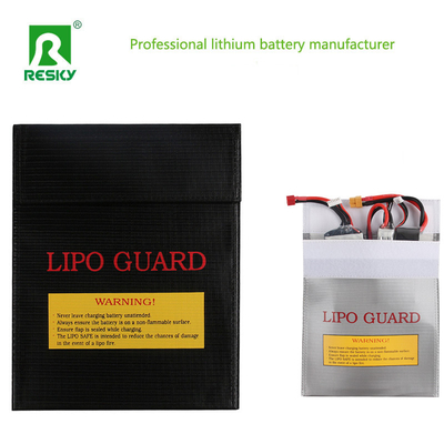 kopen Rood Zwart Zilver Brandwerende Waterdichte RC Lithium Batterij Pack Veilig Opladen Opbergtas online vervaardiging