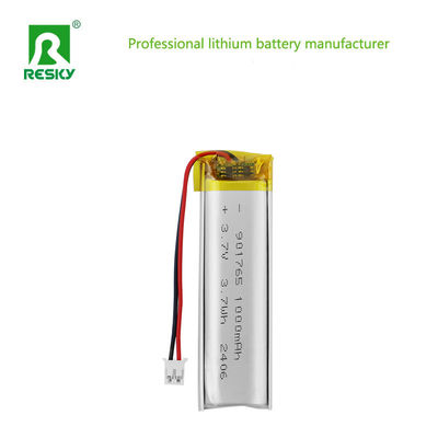 kopen Lithium Polymer Battery Pack 901765 3.7V 1000mAh 3.7wh Oplaadbare Lipo-batterijen online vervaardiging