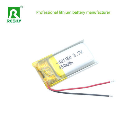 Pouch Lithium Polymer Battery Cell 401120 3.7V 50mAh Voor slimme apparaten
