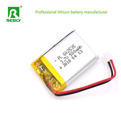 Vierkant lithium-polymer batterijcel 602535 3.7V 4.2V 400mAh Voor Smart Watch