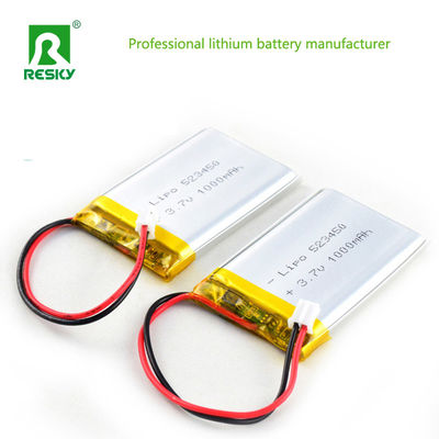 Oplaadbare lithium-polymer batterijcel 523450 1000mAh Voor communicatie-instrument