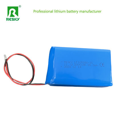Oplaadbare lithium-polymerbatterij 105080 115181 11.1V 5000mAh 55.5Wh Voor Power Bank