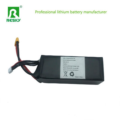 RC Lipo batterijpakket 7.4V 11.1V 14.8V 22.2V 5000mAh 15c Voor RC boot RC drone