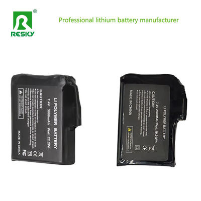 Handschoenen Verwarmde lithium-ion batterij 3.7V 3600mAh 1s2p 103450 Lipo batterijen