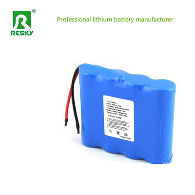 Oplaadbare Lithiumbattery Power Pack 18650 7.4V 4400mAh Voor Warm Carpet