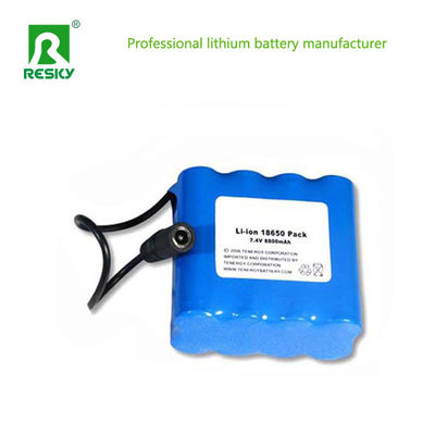 Noodlicht Li-ion batterijpakket 18650 4s2p 14.8V 4400mAh