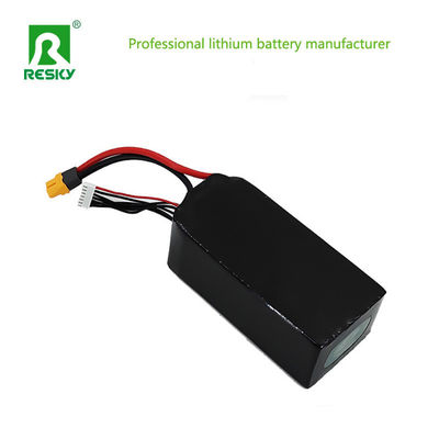 8.8*43*125mm Li Nicomn O2 elektrolyt oplaadbare batterij 14.8V 5000mAh 35C Power Storage Lithium Ion Polymer batterij