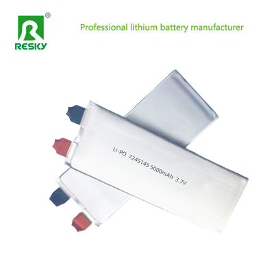 Oplaadbare Lithium Ion Polymer Battery Cell 7244145 3.7v 5000mAh 18.5wh 30C Power