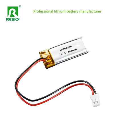 Power Lipo Battery 401230 3.7v 105mAh Oplaadbare Lithium Ion Polymer Battery Voor Smart Watch