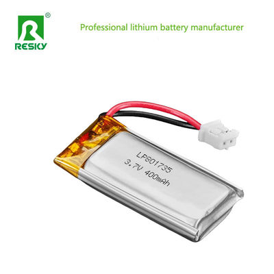 Solar Lithium Cell 801735 3.7v 400mAh Oplaadbare Lithium Ion Polymer Battery