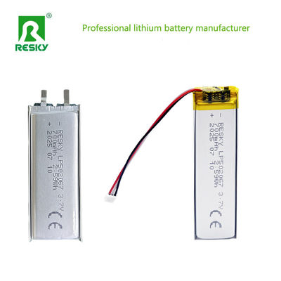 Lithium-polymeer batterijcel 502065 502067 3.7V 700mAh oplaadbare lithiumcel