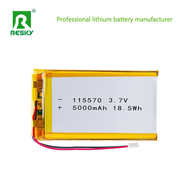 Lithium-polymeer accupack 115570 3.7V 7.4V 11.1V 5000mAh 18.5Wh voor draagbaar medisch apparaat