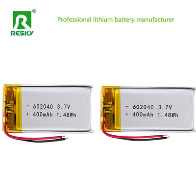 Solar Lithium Polymeer Batterij Cel 602040 450mAh 3.7V Oplaadbare Lipo Batterij Pack