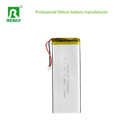 Oplaadbare Lithium Polymer Battery Cell 4030130 3.7V 2000mAh 7.4wh Lipo Battery Cell